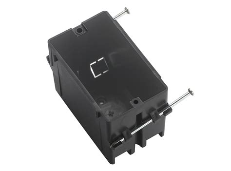 single gang wall plate junction box|single gang new work box.